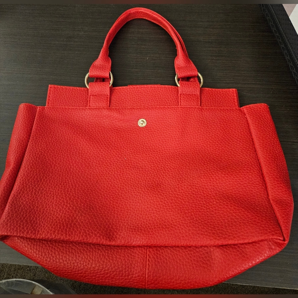 Elegant Red Women's Tote Bag